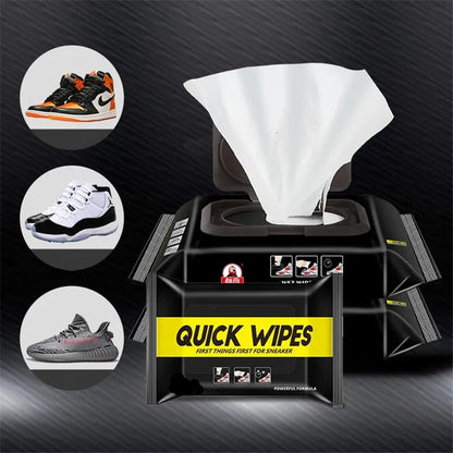 Quick Wipes - Instant Sneaker Cleaning Wipes