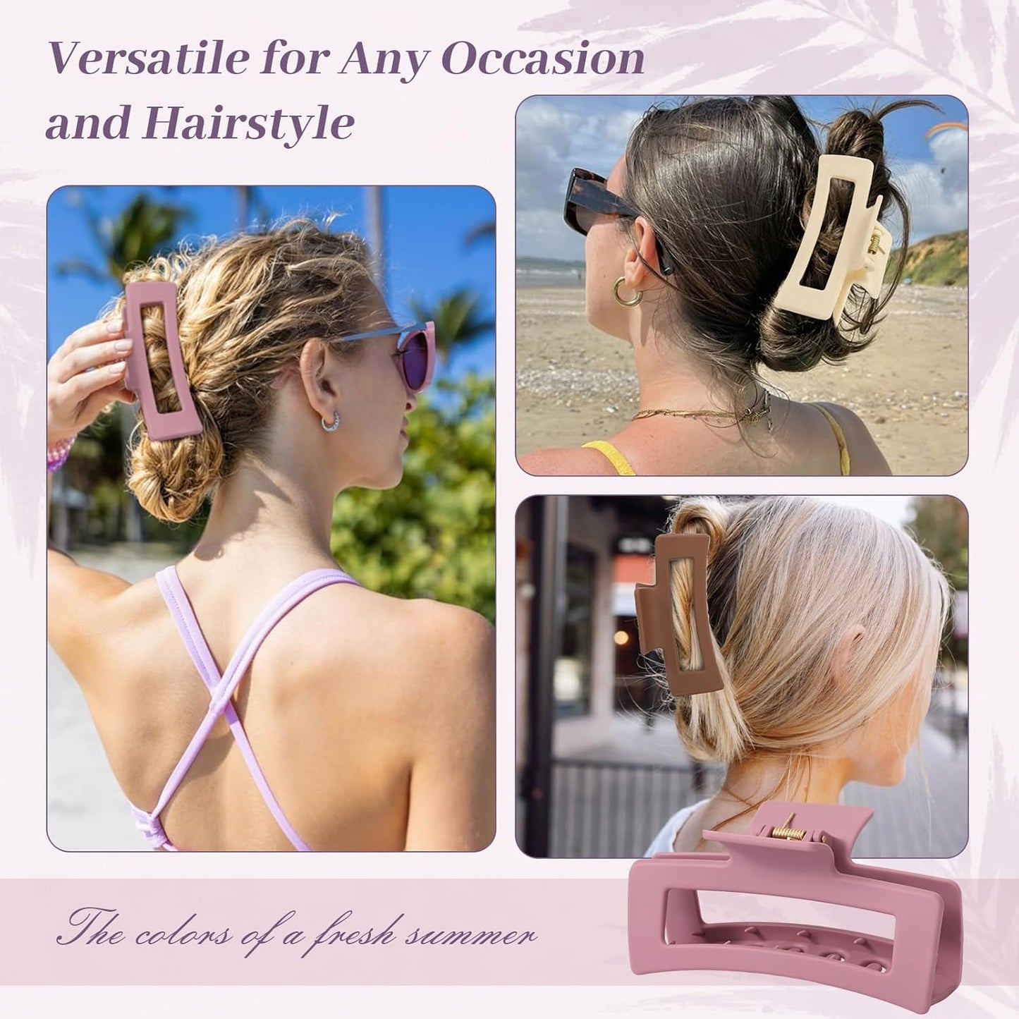 Cloud Claw Clips for Women