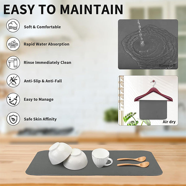 Drymate™ | Absorbent Draining Mat💧 (Buy One Get One Free!)