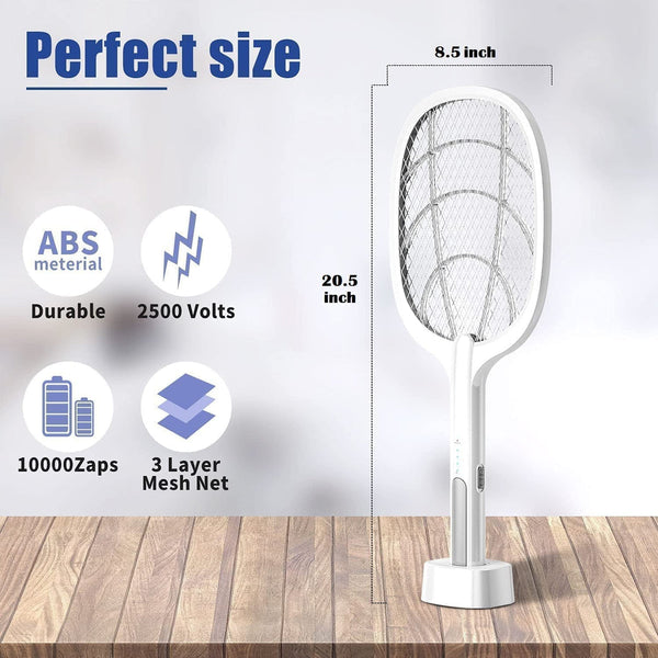 EASYPEST2.0 2 in 1 Rechargeable Mosquito Killer Racket And Lamp