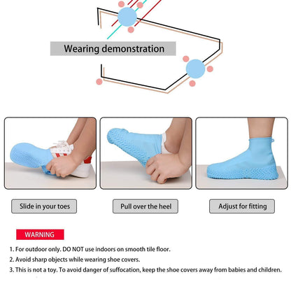 (🔥HOT SALE NOW - 41% OFF)-Waterproof Shoe Cover Silicone