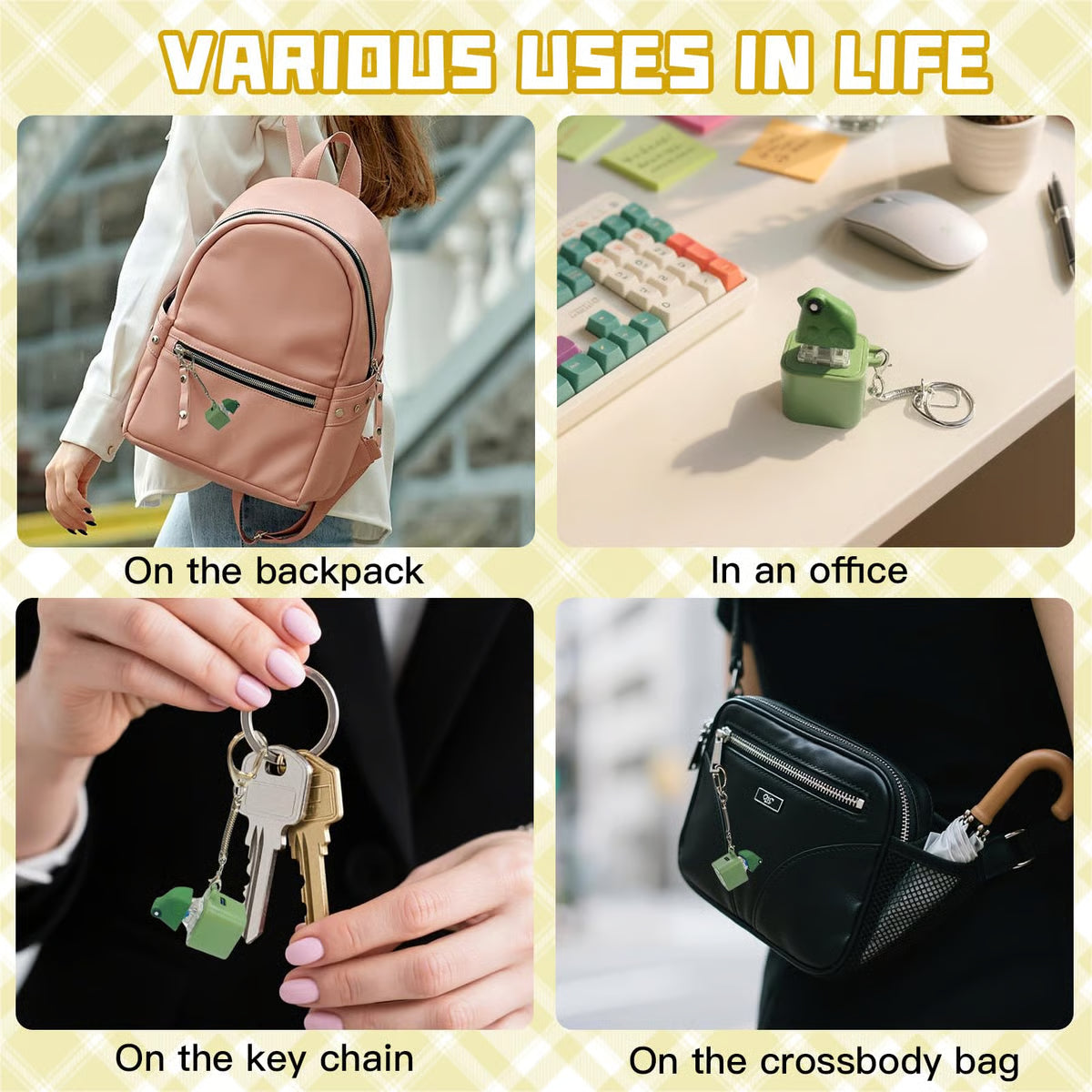 Rechargeable Frog Croaking Keychain