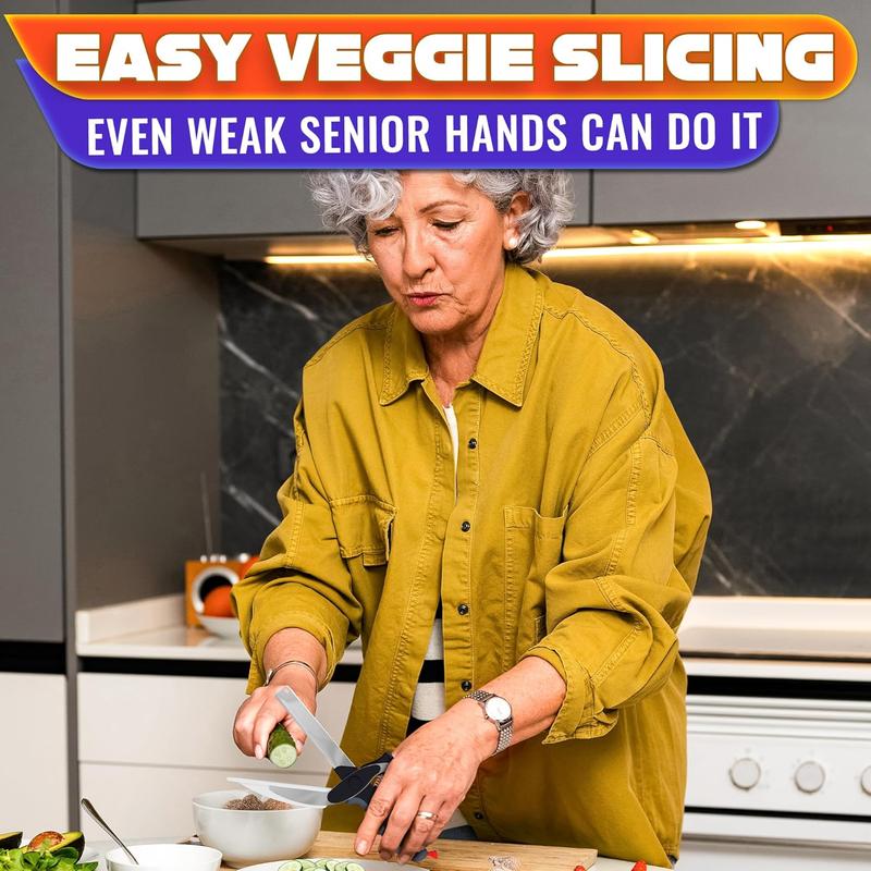 2-in-1 Smart Knife + Cutting Board Kitchen Cutter
