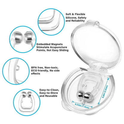 SnoreStop™-  Medical Grade Anti Snore Nose Clip