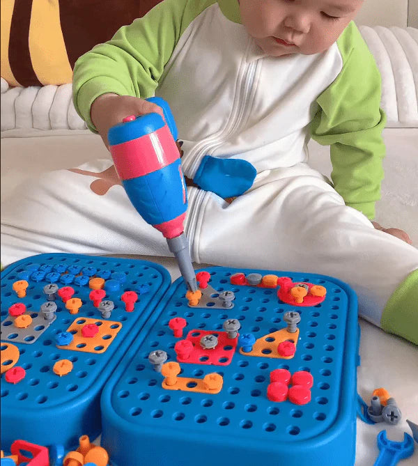 Little Engineer DIY Montessori Tool Box Set (Ages 3+)