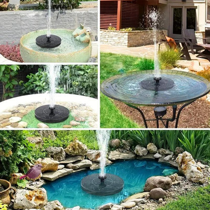 Solar Powered Water Fountain Pump with Accessories