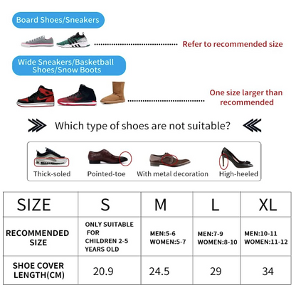 (🔥HOT SALE NOW - 41% OFF)-Waterproof Shoe Cover Silicone