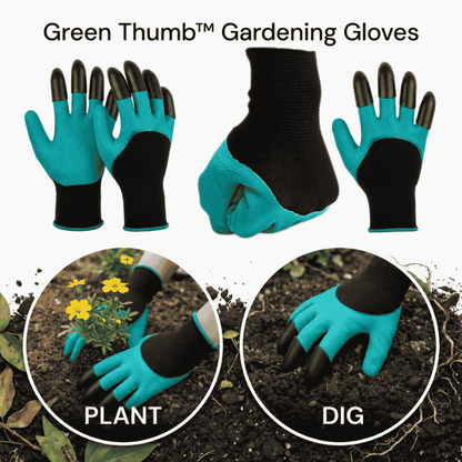 waterproof gardening gloves with digging claws