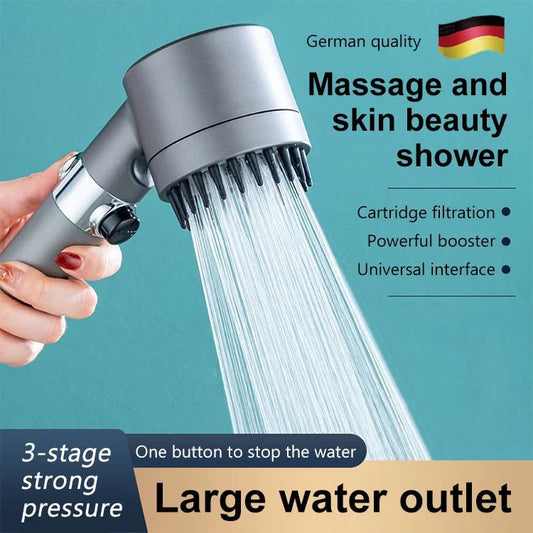 🔥🎁2024-Summer Hot Sale🎁 Massage And Skin Beauty Multifunctional Shower