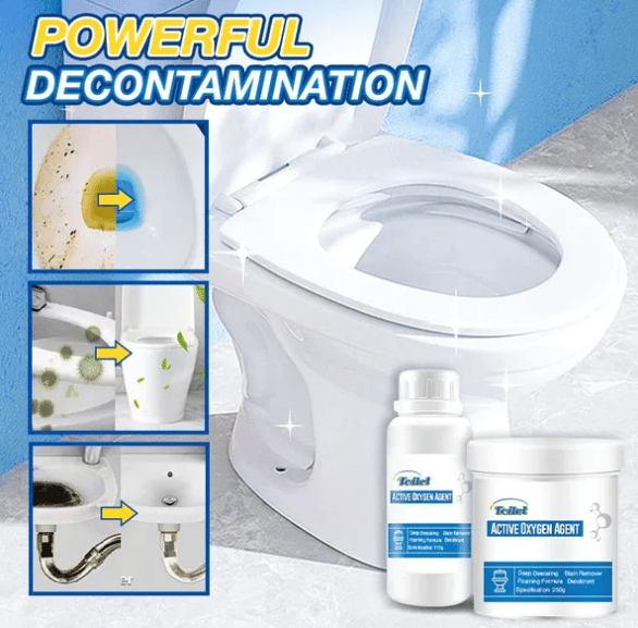 Toilet Active Oxygen Agent (Pack of 2)