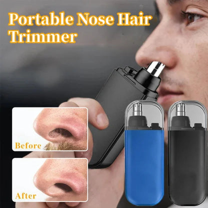 Portable Nose Hair Trimmer (Painless & Precision)