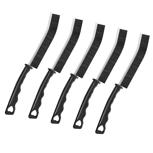 5 Pcs Crevice Cleaning Hard Bristle Brush Multifunctional for Bathroom Kitchen