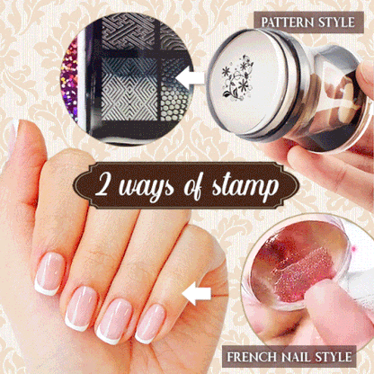 GlamStamp™ SILICONE NAIL ART STAMPER