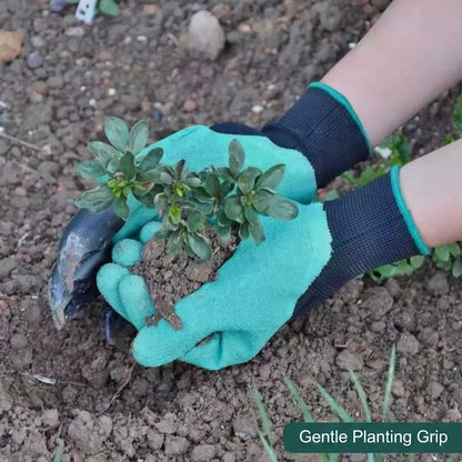 waterproof gardening gloves with digging claws – product detail 3
