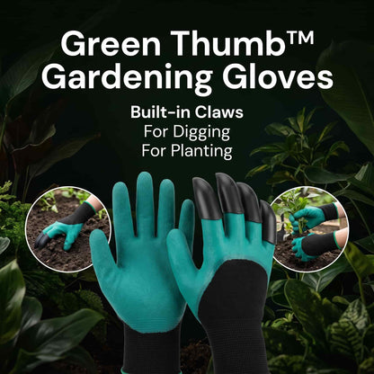 waterproof gardening gloves with digging claws – product detail 7