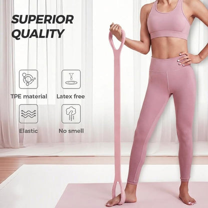 Figure 8 Workout Resistance Band for Yoga (Pack of 2)