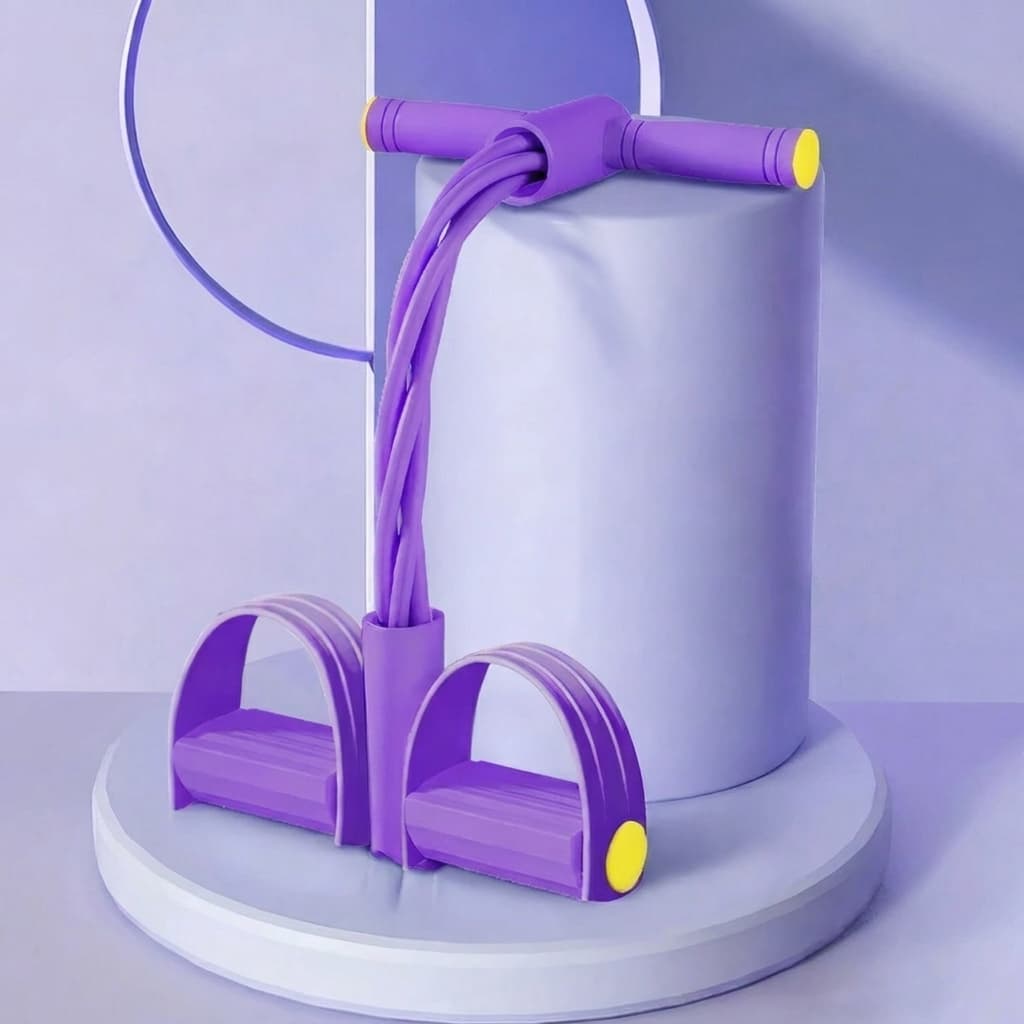 Yoga Pedal Puller Resistance Band With Handles