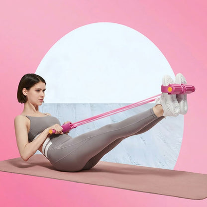 Yoga Pedal Puller Resistance Band With Handles