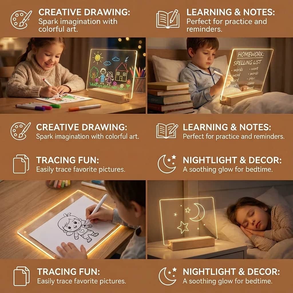 LumiBoard™ LED Drawing Board For Children