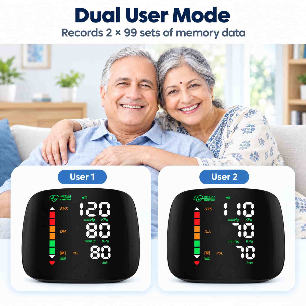 Wrist Blood Pressure Monitor with Voice Guidance – Track BP & Heart Rate at Home