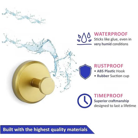 Hassle-free Suction Cup Hooks 4X