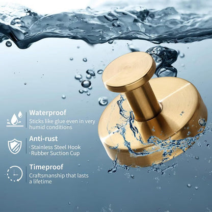 Hassle-free Suction Cup Hooks 4X