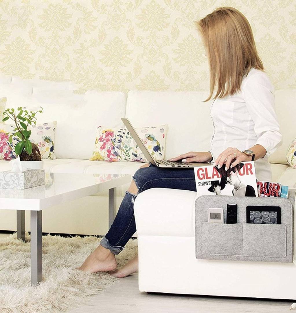 Premium Bedside Caddy and Ipad Holder