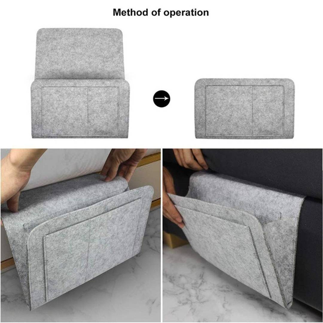 Premium Bedside Caddy and Ipad Holder