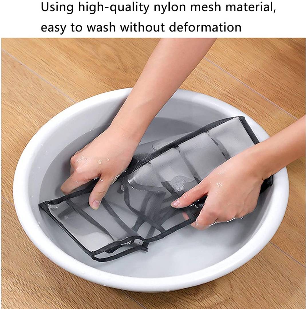 Buy 3 Get 1 Free 7 Slot Soft Plastic Wardrobe/Cupboard Clothes Organizer