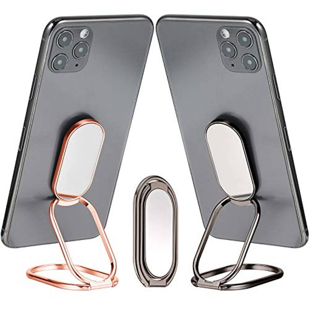 Phone Ring Holder Finger Kickstand 360&deg;Rotation