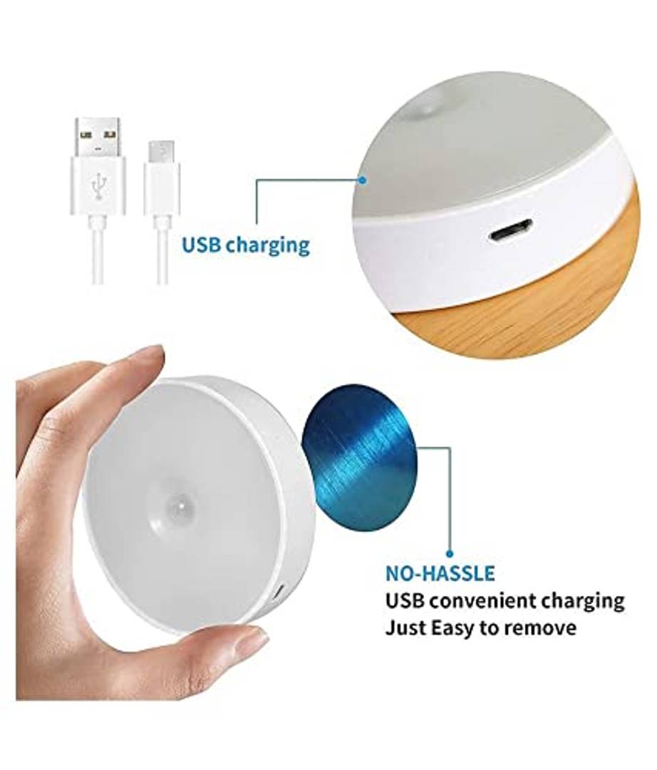 LED USB Rechargeable lamp Motion Sensor Light