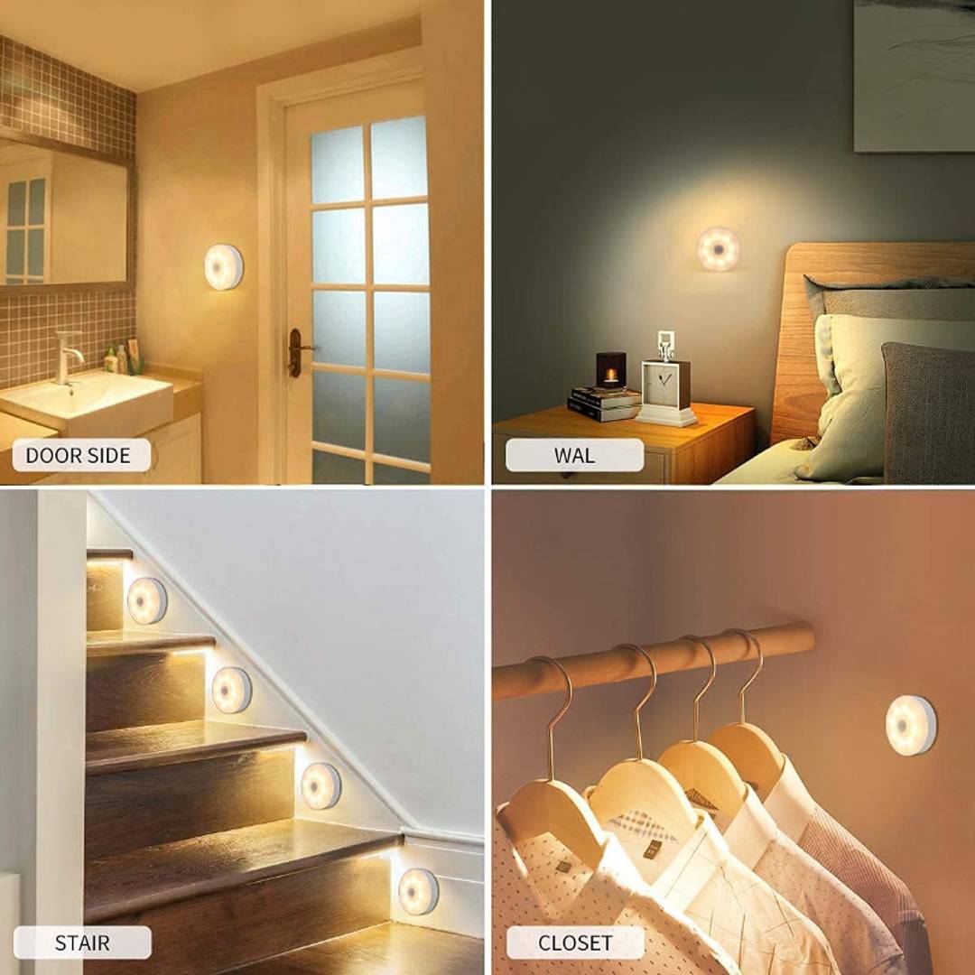 LED USB Rechargeable lamp Motion Sensor Light