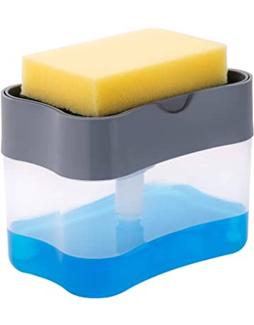 Buy 1 Get 1 Free Soap Pump Dispenser for Kitchen Sink 400 ML Pack 2