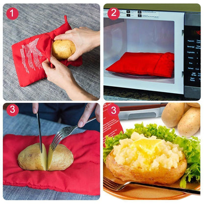 Potato express -microwave baked potato without water