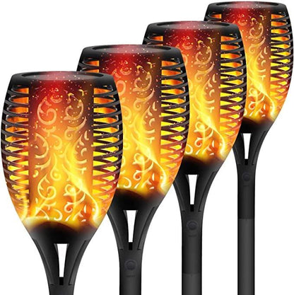 Solar Flame Torch Lamp