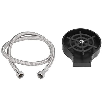 Cup Washer-Metal Faucet Glass Washer Cleanfree Black Easy Clean for Household Bars