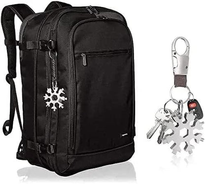 Portable 18-in-1 Snowflake Multi Pocket Tool