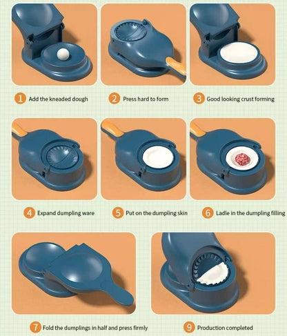 2 In 1 Dumpling Maker, new Kitchen Dumpling Making Tool