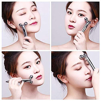 3D Manual Roller Face Body Massager Lifting Wrinkle Remover, Facial Massage, Skin Tightening, Shaping Massage Roller