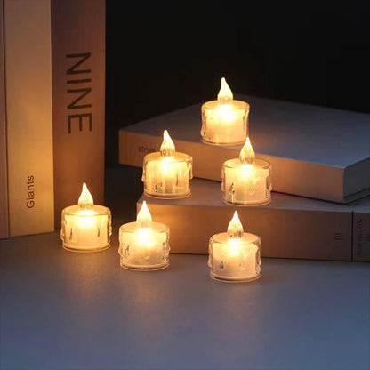 12 Tea Lights LED Candles