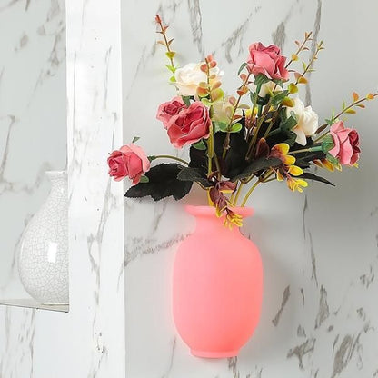 Reusable & Removable Magic Silicone Vase Sticker, for Home & Office Decoration