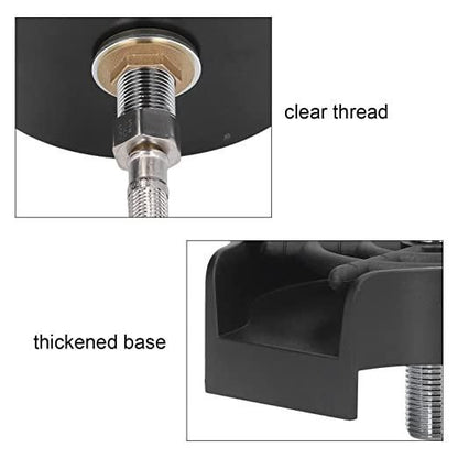 Cup Washer-Metal Faucet Glass Washer Cleanfree Black Easy Clean for Household Bars