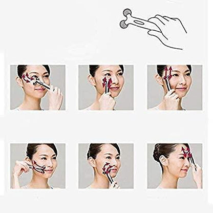 3D Manual Roller Face Body Massager Lifting Wrinkle Remover, Facial Massage, Skin Tightening, Shaping Massage Roller