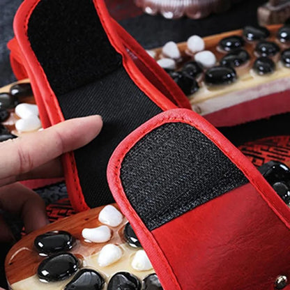 Stone Acupressure Slippers Sandals Shoes Reflexology Foot Massager