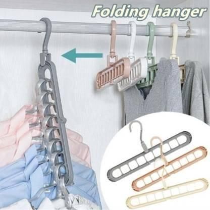 Space Saver Folding Hangers ( Pack Of 3)