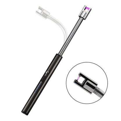 Electronic Long Matches For Candles Refillable Stove Grill Lighter Kitchen Gas Lighter Stick Camping BBQ Arc Lighter