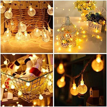 20 Led Crystal Bubble Ball String Fairy Lights