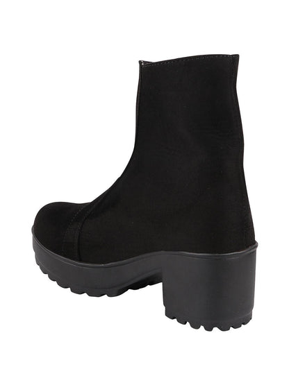 La Dolce Vita Black Heel Boots