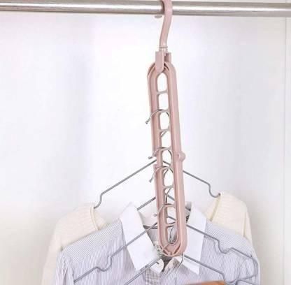 Space Saver Folding Hangers ( Pack Of 3)