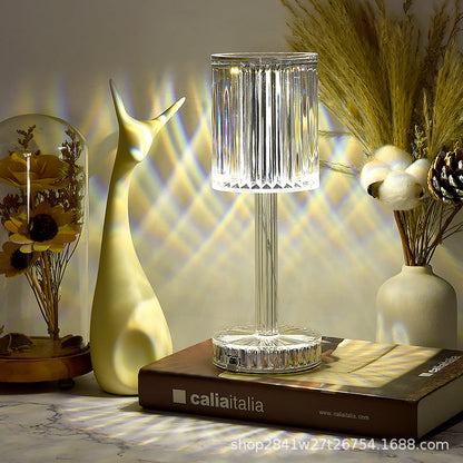 Diamond Table Lamp Crystal led Lamp Multicolour with remote control
